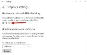 Benefits of Enabling Hardware-Accelerated GPU Scheduling